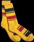 NATIONAL PARK COLLECTION NATIONAL PARK CREWS Your favorite National Park Stripe, now in a sock.