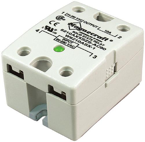 Description 6000 SPST-NO, 10 A to 75 A DPST-NO, 10 A to 25 A Description The 6000 Series solid state relays offer an energy-efficient, current switching alternative to standard electromechanical