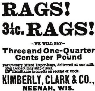 The Big Four did not pay themselves much to run the mill. They put the money back into the business instead. This helped Kimberly, Clark and Company to quickly expand.