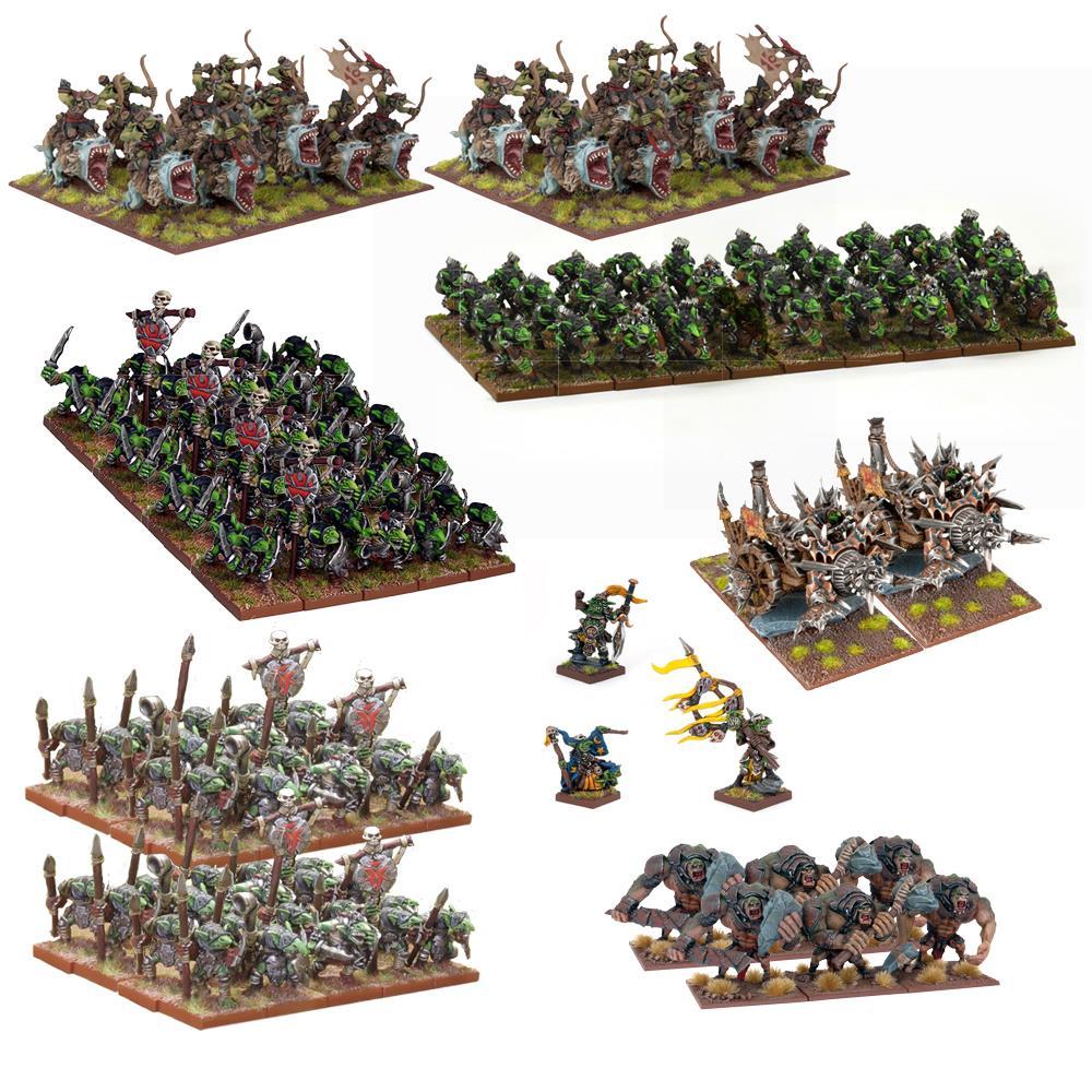 MGKWG105 Goblin Mega Force $174.99 The only thing more dangerous than a small Goblin army is a Goblin horde.