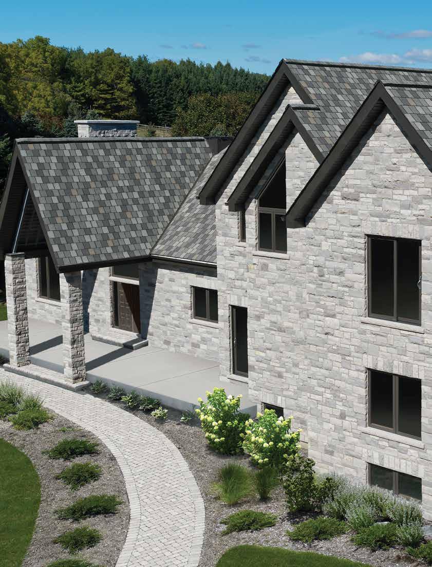 The Premium Collection Crowne Slate, Armourshake & Royal Estate LIMITED LIFETIME ARCHITECTURAL SHINGLES Who said you can t have everything?