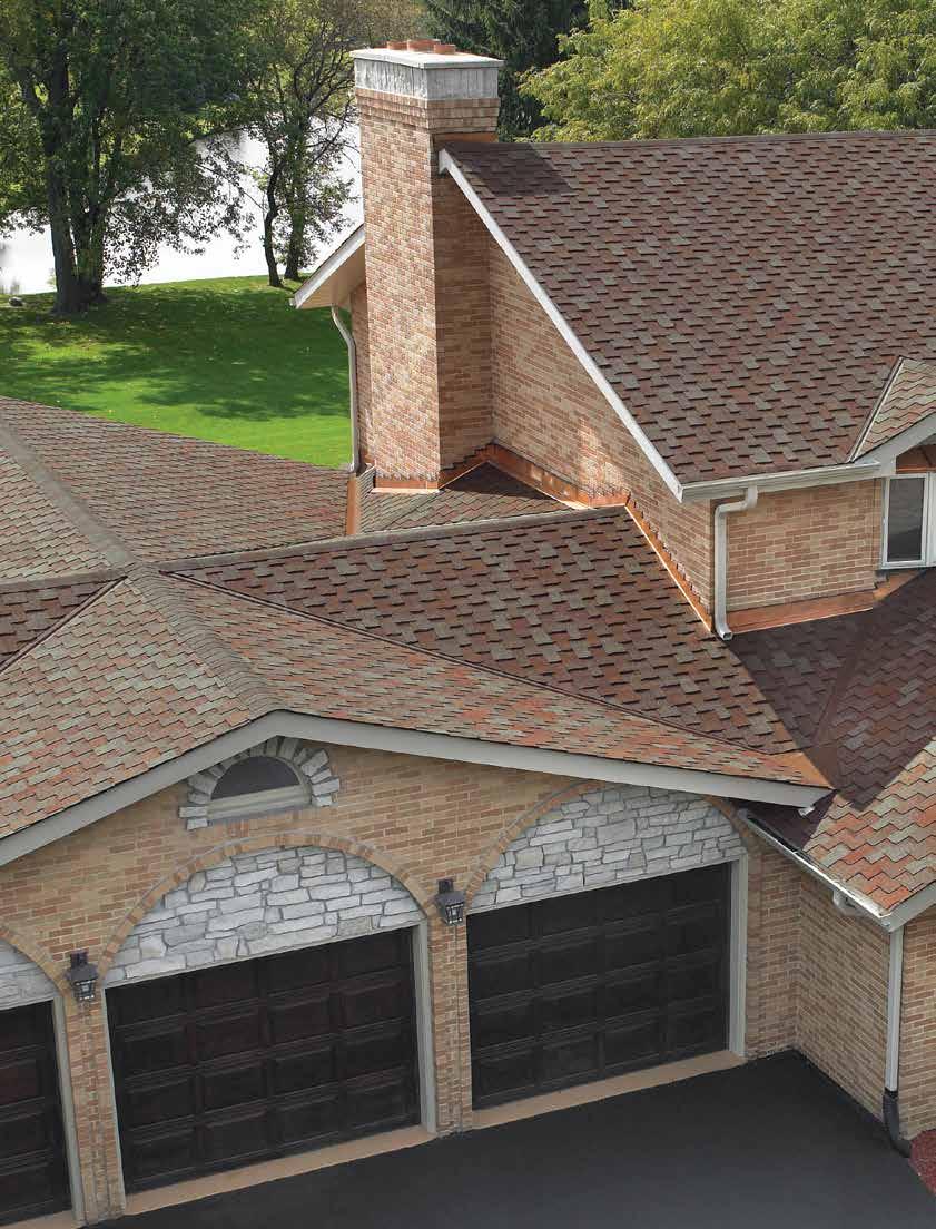 Armourshake LIMITED LIFETIME ARCHITECTURAL SHINGLES Armourshake mimics the interlaced look, deep cut and contoured profile of natural wood shakes.