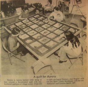 The Post-Standard (Syracuse) June 15, 1975 (below) Left to right: Helen Sullivan; Cindy
