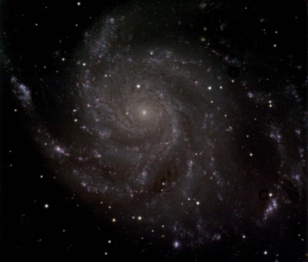 M101 LRGB, 4.