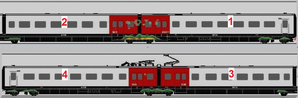 7 (a) (b) Fig. 6. DAS pressure contribution (A-weighted) on an IR4 train driving to the right.