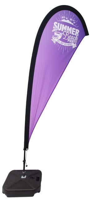 STANDARD FLAGS All of our flags are sublimation printed in full colour and can be produced in quantities from 1.