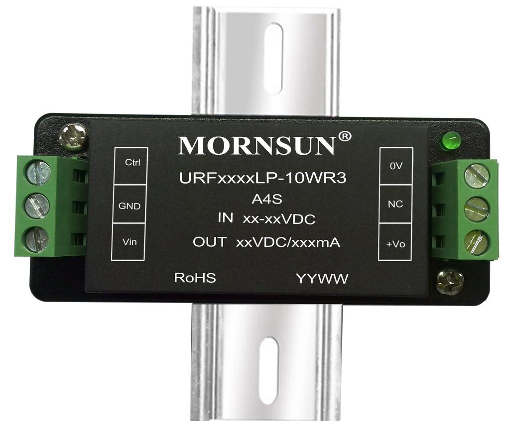 : 3K VDC URE_LP-10WR3 & URF_LP-10WR3 series are isolated 10W DC-DC products with 4:1 input voltage.