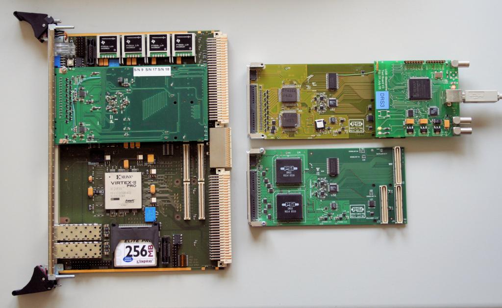 VPC & USB boards 32 channels input DRS3 USB interface board DRS2