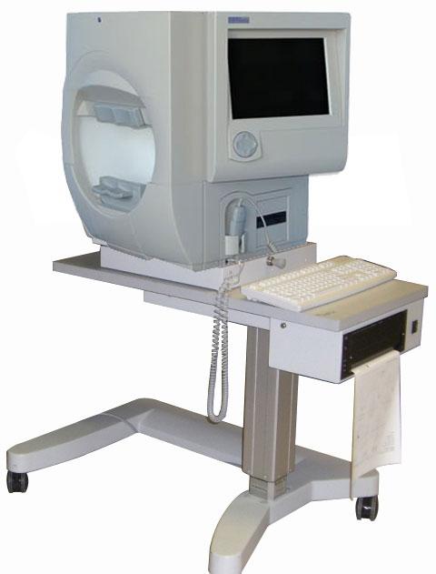 It is the primary tool for detecting visual field loss resulting from glaucoma, retinal tears, artery and vein occlusions and tumors along the optic nerve pathway and brain.