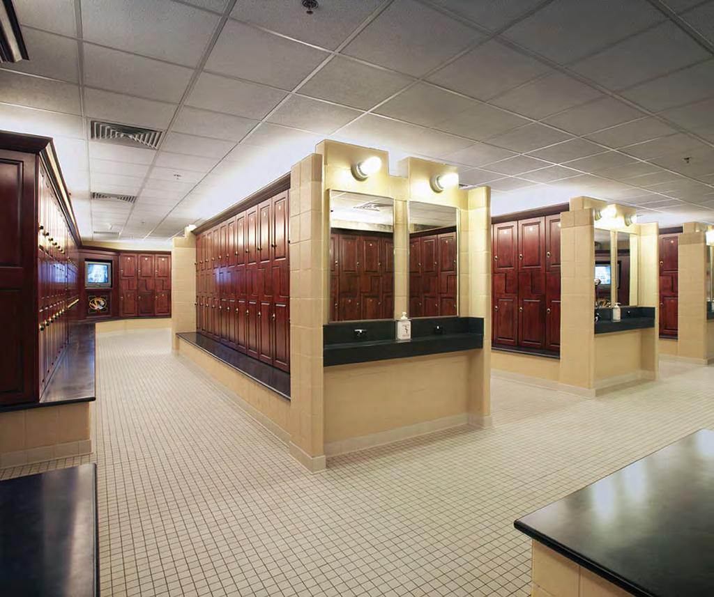 Locker Rooms General Users Limited demand Demand Based
