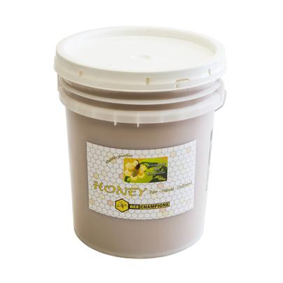 1-6 7-12 13-18 5 Gallon Bucket of Honey 19+ 5 gallon bucket of raw, natural, unfiltered $174.95 $166.20 $157.89 $150.00 $210.00 Disclaimer Information: Prices are subject to change without notice.