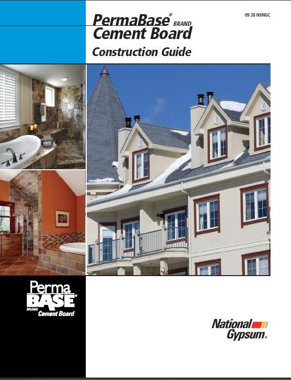 Permabase Info from National Gypsum Website