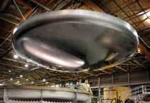 24 Orion Heat Shield Built for Test Flight The world s largest composite heat shield was built and