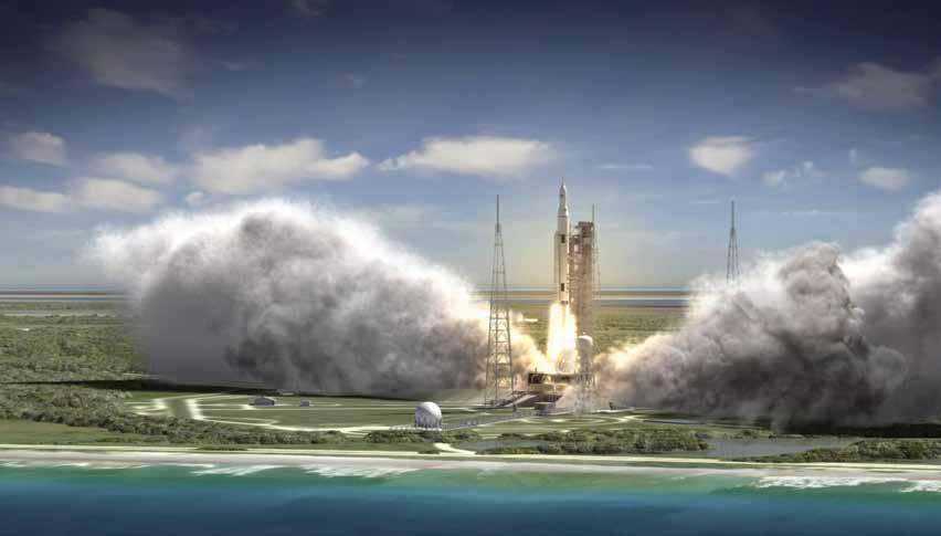 NASA SPACE LAUNCH SYSTEM PRIME CONTRACTORS AEROJET ROCKETDYNE, ATK, THE BOEING COMPANY Exploration into the solar system requires a basic capability to send lots of mass into space.