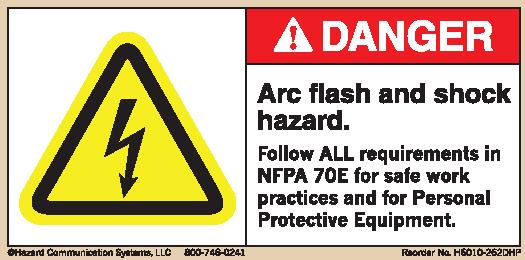 What can an arc flash do?