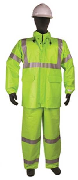 ARC Rain suits Category HRC 2 - APTV 12 CAL/cm² - 16 CAL/cm² - Purpose : To provide thermal protection by AR (Arc rated) and FR ( Fire retardant) material.