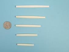 5 shown with a quarter Regular 2 to 4 shown with a quarter Regular 1 shown with a quarter PREMIUM-QUALITY BONE & HORN TUBES Made in Vietnam or India The Bone and Horn Tubes are of the same superior