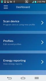 Phone-based app and configuration The Philips Field App for the EasyAir sensors The Philips Field App for the EasyAir