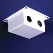 Cover Box 42 mm 2x16mm holes for cable gland