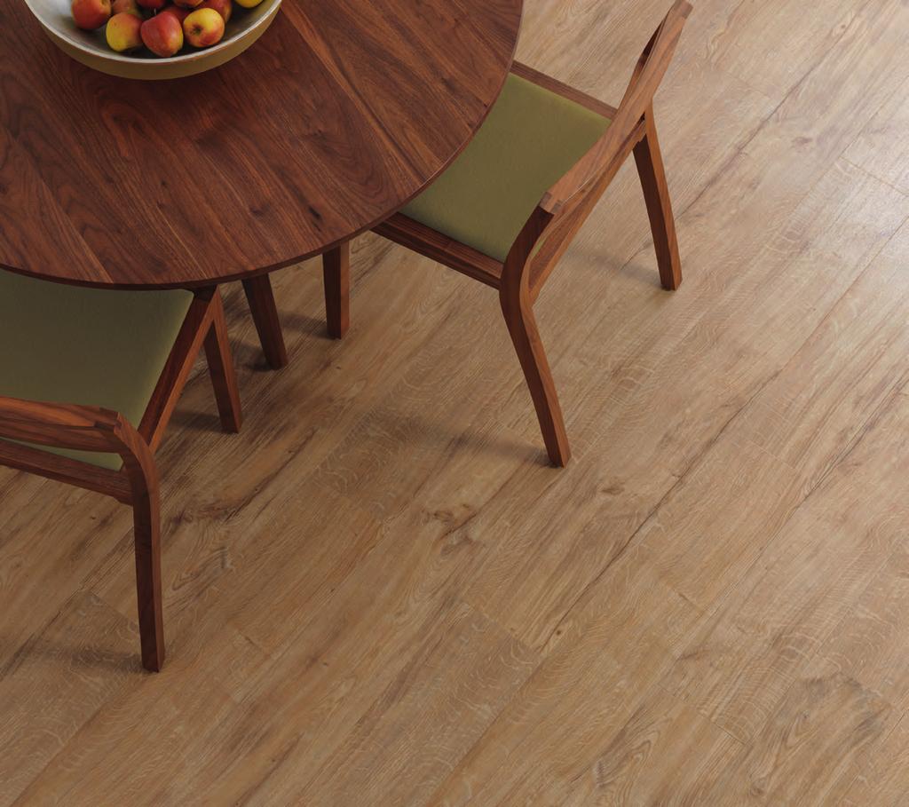 8 Amtico Click Smart / Wood Perfect for... Creating a simple and elegant finish, light woods work well in contemporary or traditional schemes.