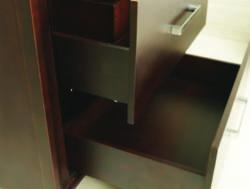 Soft-Close Drawers & Doors Every door and drawer features soft-closing hinges and