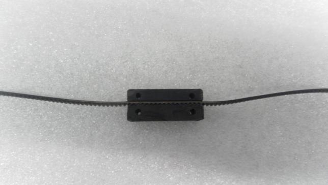 M2 Sub-Assemblies 630mm Belt Sub-Assembly 1 630mm Belt 1- Printed Belt Clamp 4 M2 Nut Insert M2 Nut into each M2 Nut hole on bottom of Printed Belt Clamp (see Belt Sub-Assembly Photo 1).