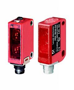 3 Series Overview and advantages Small construction series in robust plastic housing Operating principles: - Throughbeam photoelectric sensors - Retro-reflective photoelectric sensors -