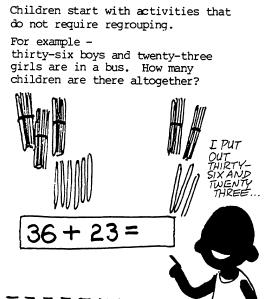 Teach Early Years Number page 21 16 Basic strategies for adding or subtracting (doubles, commutativity, adding 10, tens facts, other known facts) Targets Build confidence with mental computation, by