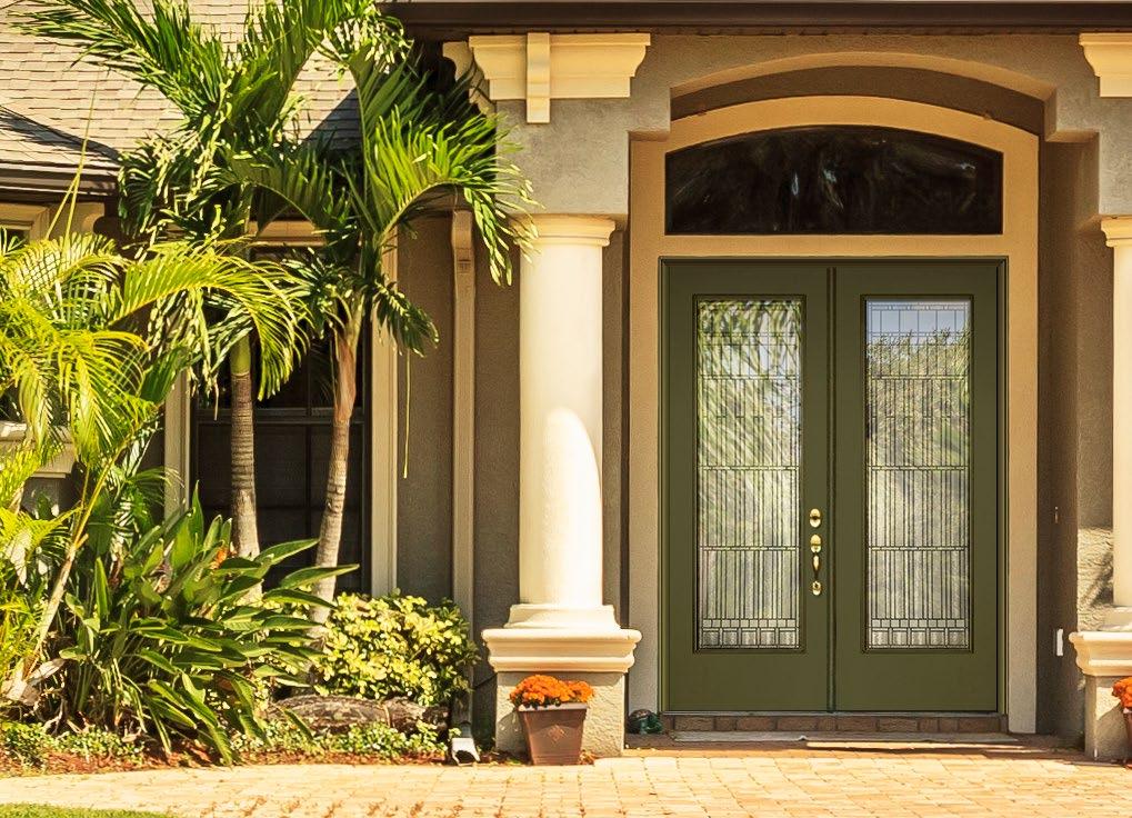 PF DOOR FRAMES FLORIDA BRICK MOULD The bold and noble Florida Style home needs a frame to highlight its exotic and