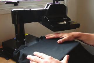 Pro-Seal Inkjet Dark Transfer Paper Heat Press Place the garment on the heat press and press before