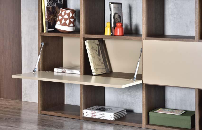 MODULE Designed by Tagged, Module is a large spacious modern yet simple bookcase which can adjust to any space.