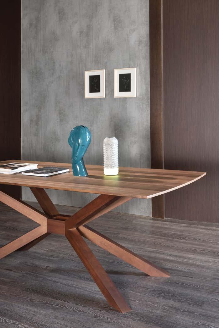 FUSION DINING TABLE Designed by the Decode Team, Fusion is a modern and elegant dining table.