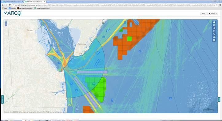 Appendix D Maritime theme example: Vessel traffic, Seasonal Management Zones, Routing Measures,