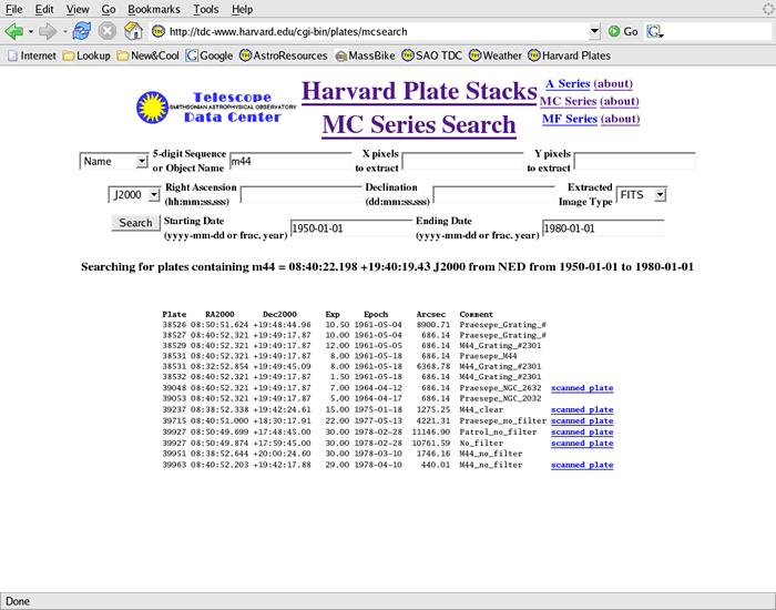 Access to digital images Results of search for MC plates from