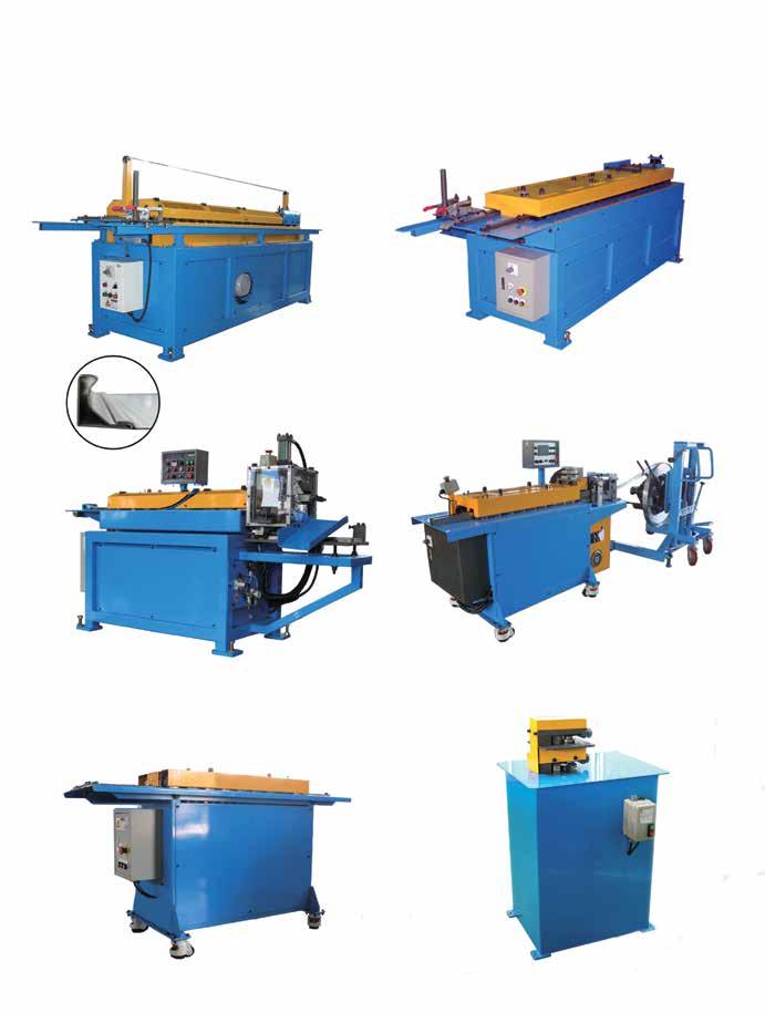 Roll Forming Machines Roll formers for TDC clip, slip & drive, damper vanes, hanger channel & your special profile.