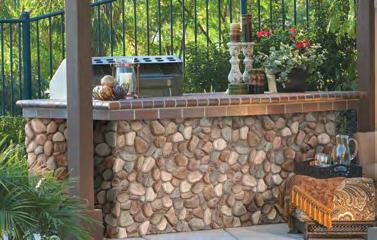 entrance of your home to enhance your curb appeal with Boral ProStone Stone within reach