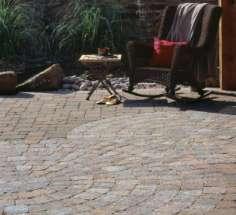 PAGE 42 CONCRETE PAVERS Bergerac Circle Thickness: 2 3/8in Size: 5 1/2IN X 5 1/8IN, 5 1/2IN X 5 1/2IN, 5