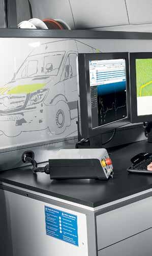 Cable test van equipment Options that leave nothing to be desired In terms of equipment and convenience, BAUR systems offer you every option you can think of: BAUR GeoBase Map