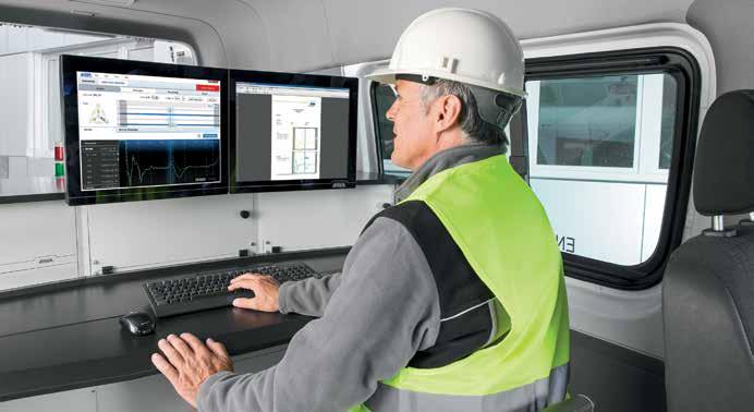 Central automatic control with complete system monitoring The titron system software with a high performance industrial PC controls the phases and choice of device and simultaneously monitors all