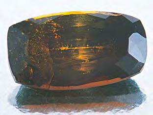 Wentzell GIA Gem Trade Laboratory, West Coast BADDELEYITE as a Gemstone Occasionally, the identification and full documentation of gemological properties for an unusual gem material provides a