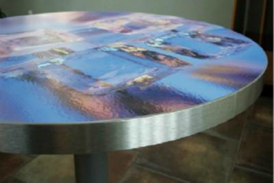 laminate edges should be trimmed smooth and Corners should be finished smooth or as client request.