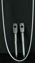 (12/case) Suspends main tees from eye lag screws in commercial applications Made of galvanized metal 8851-6 18