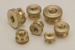 SERIES T10 KNURLED TUMB NUTS Thumb nuts are used in applications where a fastener needs to be adjusted and secured to a finger tight degree.