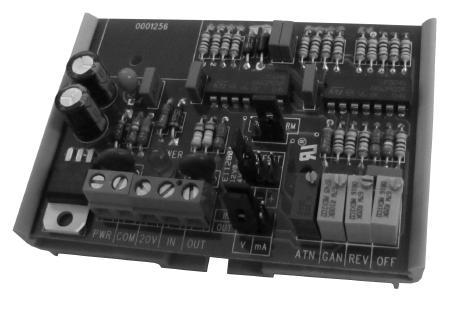 ANALOG SCALING MODULE Model GT-ASM Precision Signal Conditioning FEATURES: Field Selectable Input & Output Ranges Direct or Reverse Acting