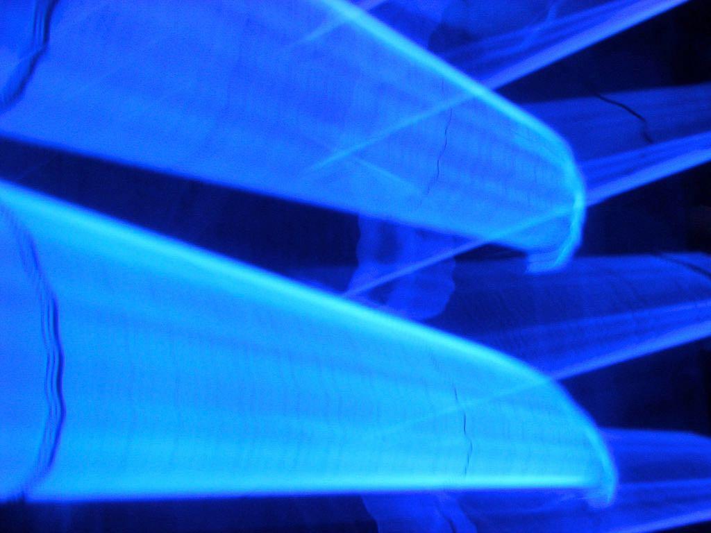 Fluorescence some fibers fluoresce when exposed to UV some naturally, some by dyes, some by *optical brighteners
