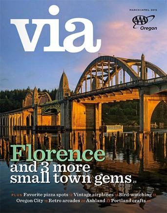 Via Oregon/Idaho is published six times per year and features travel,