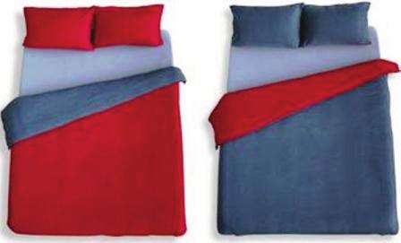 Reversible Bed T Brand: Bambury Relaxed & casual bed linen certain to be a favourite with the whole family.