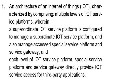 IoT SERVICE ARCHITECTURE AND