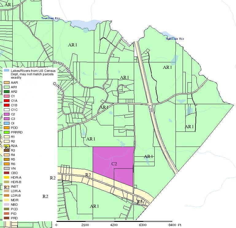 SPALDING COUNTY ZONING MAP 181.