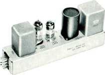 COLLINS 356A -1 PREAMPLIFIER Usually used to feed a line amplifier in the Collins Consoles, the 356A -1 operates from a low level microphone or similar source and has sufficient output to drive a